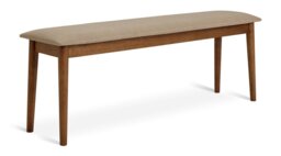 Habitat Skandi Wooden Dining Bench - Walnut
