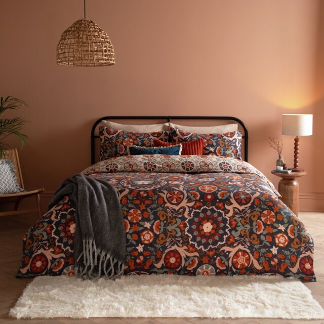 Furn Kinfolk Denim Blue Bedding Set - Single