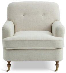 Habitat x Morris & Co. Merton Fabric Armchair - Cream