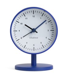 Habitat Analogue Alarm Clock - Blue