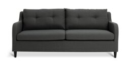 Habitat Dylan Fabric 3 Seater Sofa - Charcoal