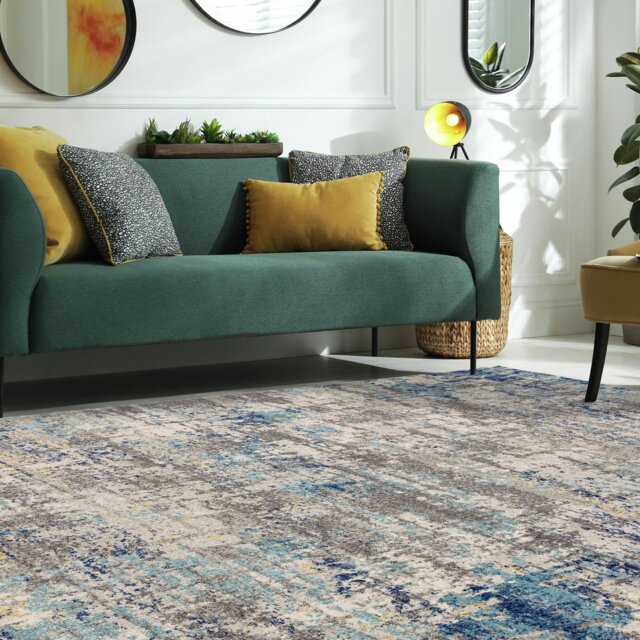 Asiatic Nova Illusion Blue Rug - 160x230cm