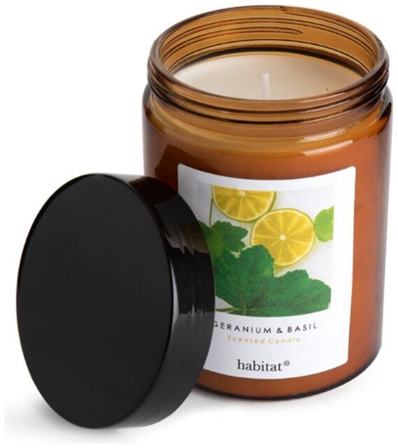 Habitat Jar Candle - Geranium & Basil