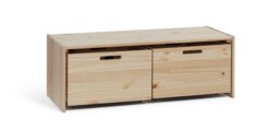 Habitat Rico Low Storage Unit - Pine
