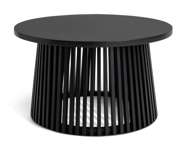 Habitat Jericho Round Coffee Table - Black