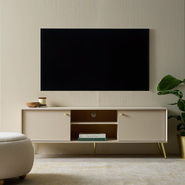 Habitat Moana 2 Door TV Unit - Natural