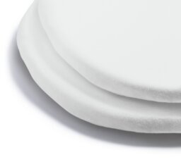 Home Nursery Cotton Jersey 2 Pack White Fitted Sheets - Single