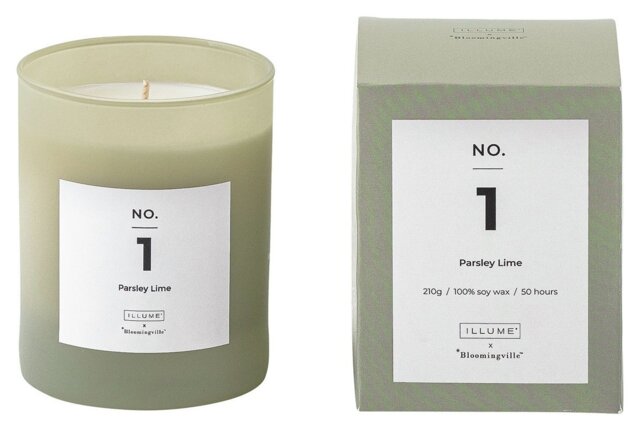 ILLUME x Bloomingville No.1 Candle - Parsley Lime