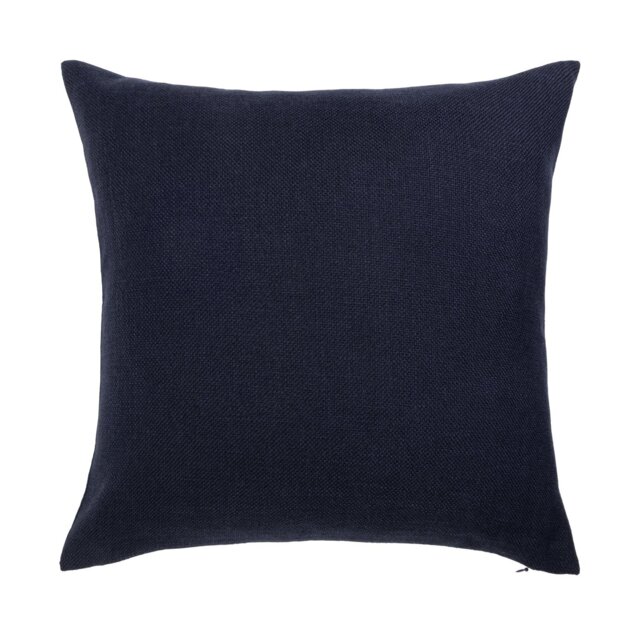 Habitat Basket Weave Cushion Cover- 2 Pack- Navy- 43x43cm