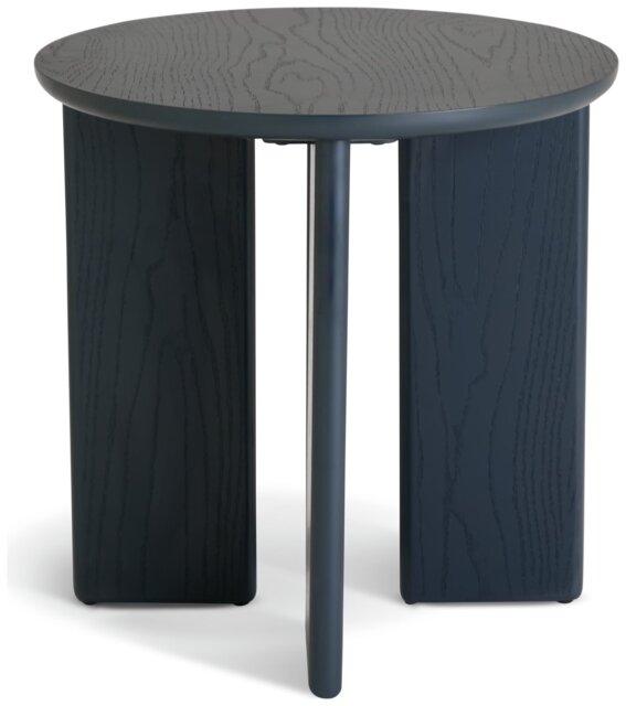 Habitat Lason Round Side Table - Blue