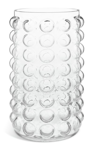 Habitat Tall Bobble Glass Vase - Clear