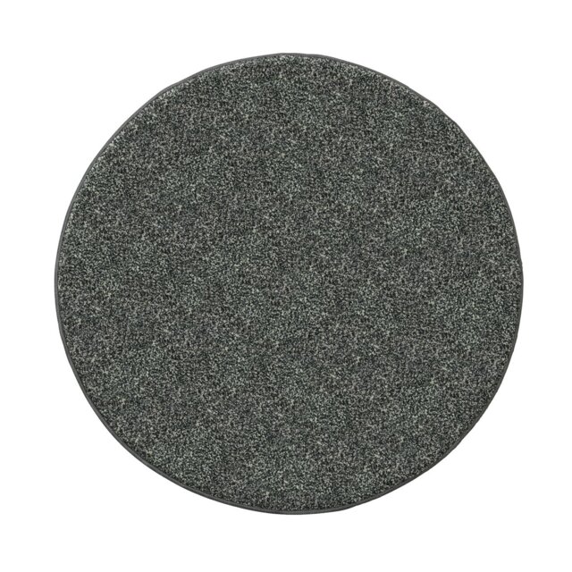 Habitat Cosy Round Dove Grey Shaggy Rug - 100cm