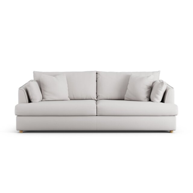 Habitat Holmfirth Fabric 4 Seater Sofa - Natural