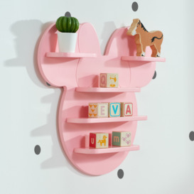 Disney - Minnie Mouse - Display Shelf - Pink - Wooden - Happy Beds