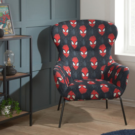 Disney - Spider-Man - Occasional Chair - Blue/Red - Fabric - Happy Beds