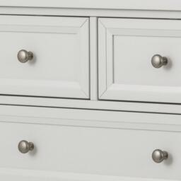 Maine - 3+2 Drawer Chest - Dove Grey - Wooden - Happy Beds - thumbnail 2