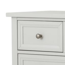 Maine - 3+2 Drawer Chest - Dove Grey - Wooden - Happy Beds - thumbnail 3