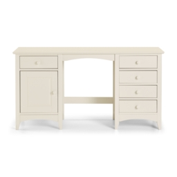 Cameo - Dressing Table - Stone White - Wooden - Happy Beds