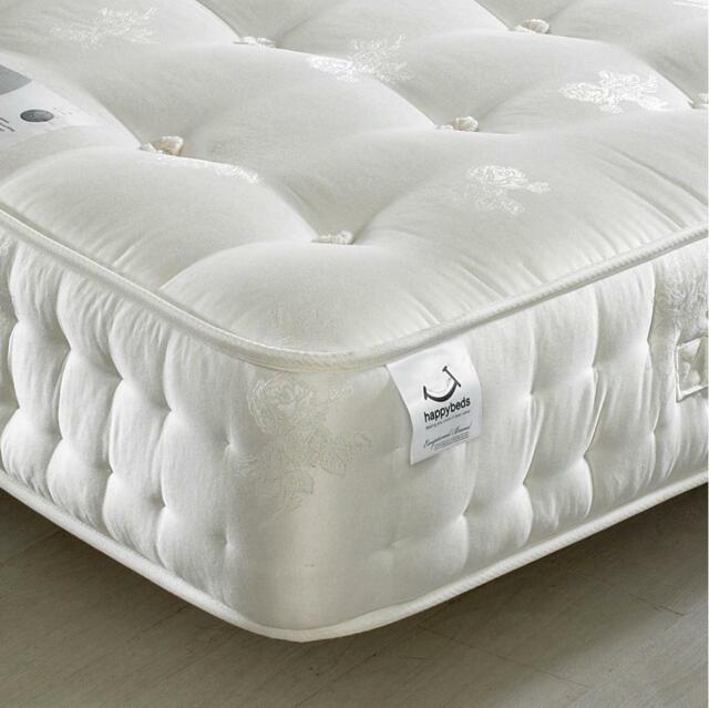 Signature Silver 1400 Pocket Sprung Orthopaedic Natural Mattress- 3ft Single (90 x 190 cm)
