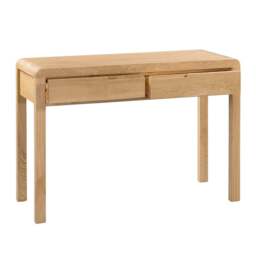Curve - 2 Drawer Dressing Table - Oak - Wooden - Happy Beds - thumbnail 5