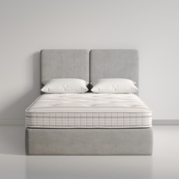 Vermont - Small Double - Open Coil Spring Contract Mattress with Crib 5 Certification - Fabric - 4ft - thumbnail 2