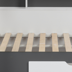 Orion - Kids Triple Sleeper Bed - Storage - Grey and White - Wood - 3ft and 4ft - Happy Beds - thumbnail 8