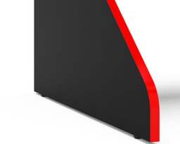 Enzo - Gaming Desk - Black/Red - Wooden - Happy Beds - thumbnail 7