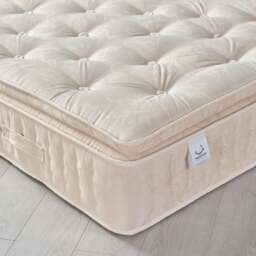 Signature 2000 Pocket Sprung Pillow Top Natural Fillings Mattress - 3ft Single (90 x 190 cm) - thumbnail 1