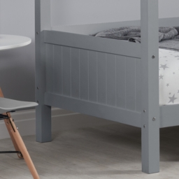 Home - Single - Kids Treehouse Bed - Grey - Wood - 3ft - Happy Beds - thumbnail 5