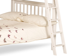 Malvern - Kids White Wooden Sleeper Bunk Bed - Quadruple - 4ft - Happy Beds - thumbnail 7