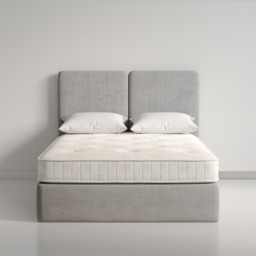 Nevada - Double - Pocket Spring Spring Contract Mattress with Crib 5 Certification - Fabric - 4ft6 - thumbnail 2