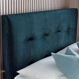 Walkworth - Super King Size - Fabric Ottoman Storage Bed - Blue - Fabric - 6ft - Happy Beds - thumbnail 4