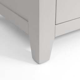 Richmond - 3 Door Combination Wardrobe - Grey/Oak - Wooden - Happy Beds - thumbnail 5