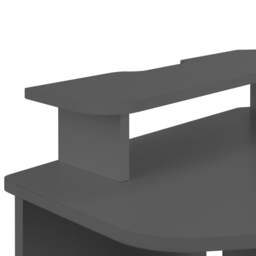 Orbit - Corner Gaming Desk - Grey - Wooden - Happy Beds - thumbnail 5