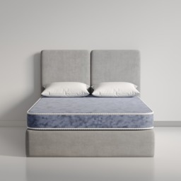 Montana - Single - Open Coil Spring Water-Resistant Contract Mattress with Crib 5 Certification - Fabric - 3ft - thumbnail 2