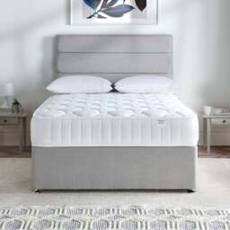 Aire - Single - 1000 Pocket Sprung Memory Foam Mattress - Fabric - 3ft - thumbnail 2