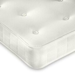 Clay Orthopaedic Spring Mattress - Single - Medium Firmness - Hand Tufted - 3ft (90 x 190 cm) - Happy Beds - thumbnail 1