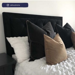 Woodbury - Super King Size - 4 Drawer Storage Bed - Black - Velvet - 6ft - Happy Beds - thumbnail 5