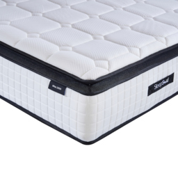 SleepSoul Bliss - Single - 2000 Pocket Spring Mattress - Foam/Fabric - Vacuum Packed - 3ft