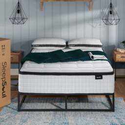 SleepSoul Bliss - Single - 2000 Pocket Spring Mattress - Foam/Fabric - Vacuum Packed - 3ft - thumbnail 3