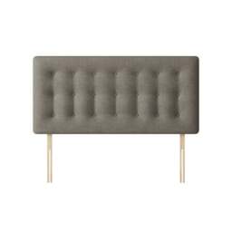 Cornell - Small Double - Buttoned Headboard - Dark Grey - Fabric - 4ft - Happy Beds - thumbnail 4