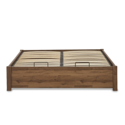 Westbrook – King Size – Platform Ottoman Storage Bed – Rustic– Wooden – 5ft - Happy Beds - thumbnail 8