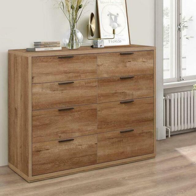 Stockwell - Rustic Merchant Chest - Oak - Wooden - Happy Beds - image 1