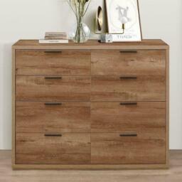 Stockwell - Rustic Merchant Chest - Oak - Wooden - Happy Beds - thumbnail 2