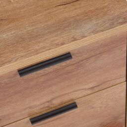 Stockwell - Rustic Merchant Chest - Oak - Wooden - Happy Beds - thumbnail 7
