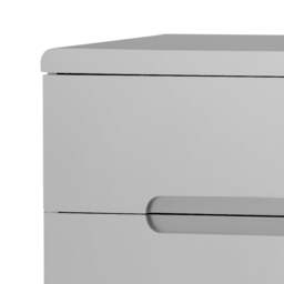 Manhattan - 3+2 Drawer Chest - Grey - Wooden - Happy Beds - thumbnail 2