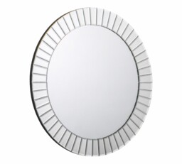 Sonata - Small - Round Wall Mirror - Silver - Happy Beds - thumbnail 3