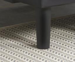 Aurora - Fabric Sofa Bed - Grey - Velvet - Happy Beds - thumbnail 5