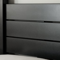 Roxanne - Double - Canopy Bed - Black - Wooden - 4ft6 - Happy Beds - thumbnail 5