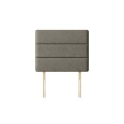 Cornell - Double - Lined Headboard - Dark Grey - Fabric - 4ft6 - Happy Beds - thumbnail 3